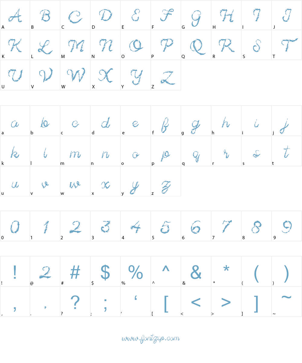 Sinister Brush Font Font Character